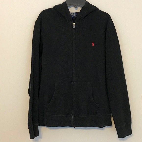 black polo ralph lauren jacket